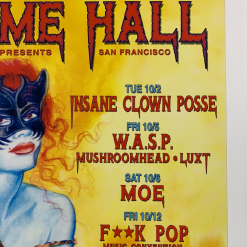 Gig Posters MHP 129 October - 2001 The Artworks Poster Maritime Hall San Fran 1st 11 Gig Posters MHP 129 October - 2001 The Artworks Poster Maritime Hall San Fran 1st