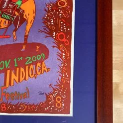 Phish - 2009 Jim Pollock Poster Indio, CA Festival 8, Framed Empire Polo Club
