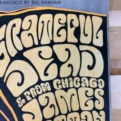 Grateful Dead - 1966 Wes Wilson Poster San Francisco, CA The Fillmore 38 11 Grateful Dead - 1966 Wes Wilson Poster San Francisco, CA The Fillmore 38