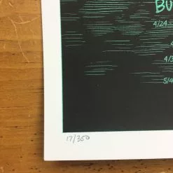 Andrew Bird - 2009 Daniel Danger Poster European Tour 15 Andrew Bird - 2009 Daniel Danger Poster European Tour