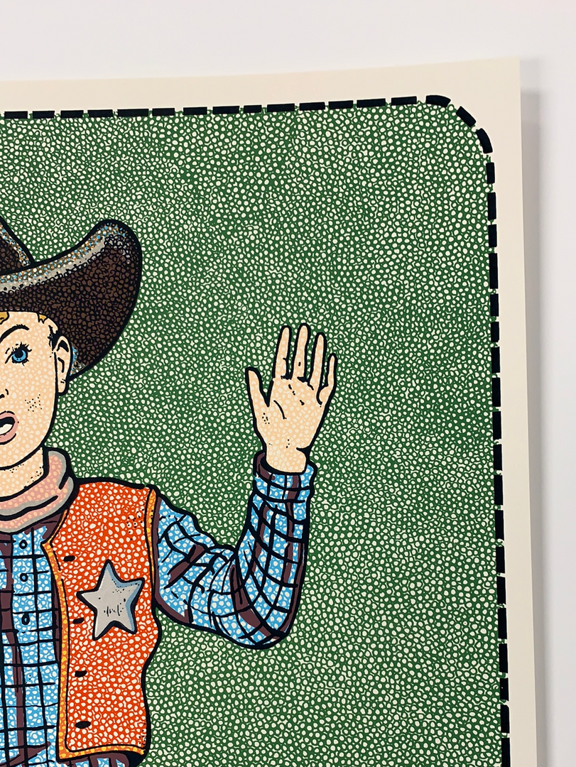 Art Prints Cowboy And Indian - Fugscreens Studios Poster Art Print 6 Art Prints Cowboy And Indian - Fugscreens Studios Poster Art Print