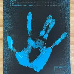 Jack White - 2012 Alan Hynes Poster Lyon France Le Transbordeur Gig Posters