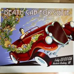 Gig Posters Death Cab For Cutie - 2006 Emek Poster Manchester, GBR