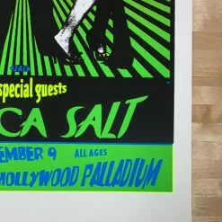 TAZ Hole - 1994 T.A.Z. Poster Los Angeles, CA Palladium 1st Ed Gig Posters