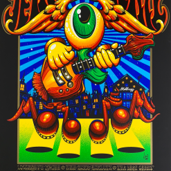 Jam In The Dam - 2008 Jeff Wood X/40 Poster Amsterdam, NED Melkweg