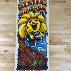 String Cheese Incident - 2017 Jeff Wood Poster Morrison, CO Red Rocks Colorado