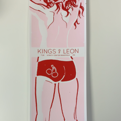 Kings Of Leon - 2017 Paul Maybury Poster Mansfield, MA Xfinity Center