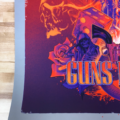 Guns N' Roses - 2021 Vance Kelly Poster 1st Edition Variant Gig Posters