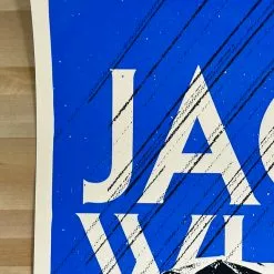 Jack White - 2018 Andrew Vastagh Poster Nashville, TN Bridgestone Arena Gig Posters