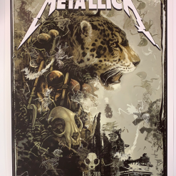 Gig Posters Metallica - 2019 AJ Frena Poster Manchester, England Etihad Stadium