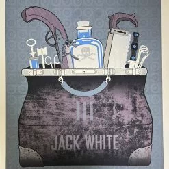 Jack White - 2012 Methane Poster Blackpool, GBR Empress Gig Posters