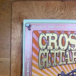Crossroads Guitar Festival - 2010 Poster Birch Panel Wood Edition Ron Donovan Eric Clapton