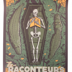 Jack White The Raconteurs - 2019 Pat Hamou Poster St Augustine, FL Amphitheatre