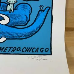 Chicago, IL Jack White - 2018 Jay Ryan Poster Chicago The Metro S/N 12 Chicago, IL Jack White - 2018 Jay Ryan Poster Chicago The Metro S/N
