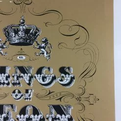 Sold Out Posters Kings Of Leon - 2010 Kilroe Ibanez Bonnaroo Poster Music Festival