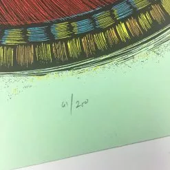 Wooden Resurrection Butterfly - 2013 Dan Grzeca Poster Art Print Art Prints