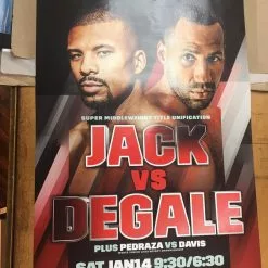 Sold Out Posters Boxing - 2017 Jack Vs Degale Poster