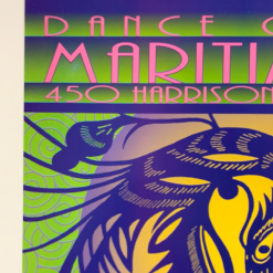 FD/ID 14 Merl Saunders - 1996 David Singer Poster Maritime Hall San Fran 1st Gig Posters