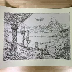 Art Prints The Mountain Lake - 2021 David Welker Poster, Art Print Variant