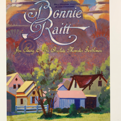 Bonnie Raitt - 2002 Christopher Peterson Poster The Warfield Theatre San Fran 1st Gig Posters