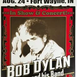 Gig Posters Bob Dylan - 2004 Geoff Gans Poster Fort Wayne, IN
