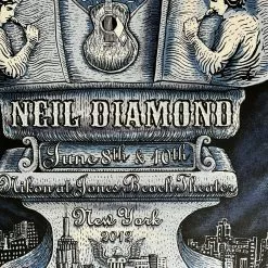 Neil Diamond - 2012 Emek Poster New York, NY S/N/AP 15 Neil Diamond - 2012 Emek Poster New York, NY S/N/AP