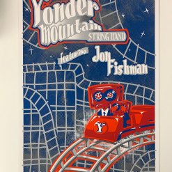 Yonder Mountain String Band - 2008 Darin Shock Poster Philadelphia, PA, NYC