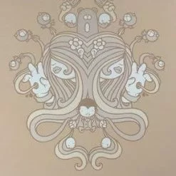 Art Prints Untitled (Tan Psych) - 2008 Mike Budai Poster Art Print