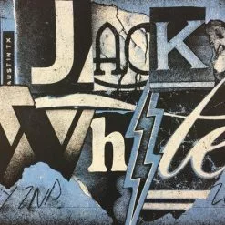 Jack White - 2018 Alan Hynes Poster Austin, TX Austin360 Amphitheater