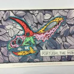 Portugal The Man - 2018 Fugscreens Poster Los Angeles, CA Shrine Auditorium Gig Posters