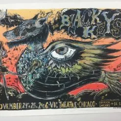 The Black Keys - 2006 Dan Grzeca Poster Chicago, IL Vic Theater