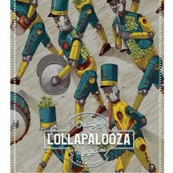Lollapalooza - 2017 Pixelpancho Poster Chicago Parade Print Chicago, IL