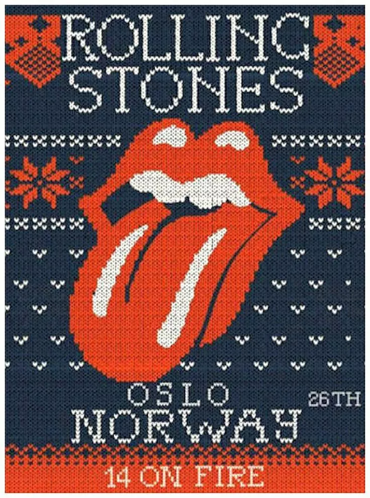 Sold Out Posters Rolling Stones - 2014 Official Poster Oslo Norway #1 3 Sold Out Posters Rolling Stones - 2014 Official Poster Oslo Norway #1