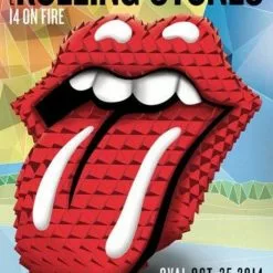 Sold Out Posters Rolling Stones - 2014 Official Poster Adelaide, Australia Oval #2 Gig Posters