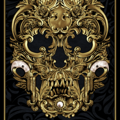 Guns N' Roses - 2021 Anthony Petrie Poster Flocked 1st Edition