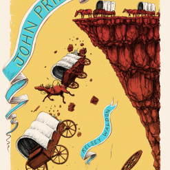 John Prine - 2019 Kelsey Waldon Poster Seattle, WA