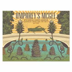 Umphrey's McGee - 2017 Status Serigraph Poster New York Central Park Gig Posters