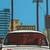 Art Prints Louis Gara Meets His End In A 1973 Volkswagen Bus - 2011 Tim Doyle Poster Art Pr