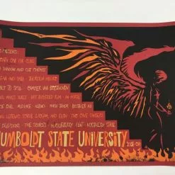 Humboldt University - 2007 Todd Slater Poster Humboldt, CA Van Duzer Theater